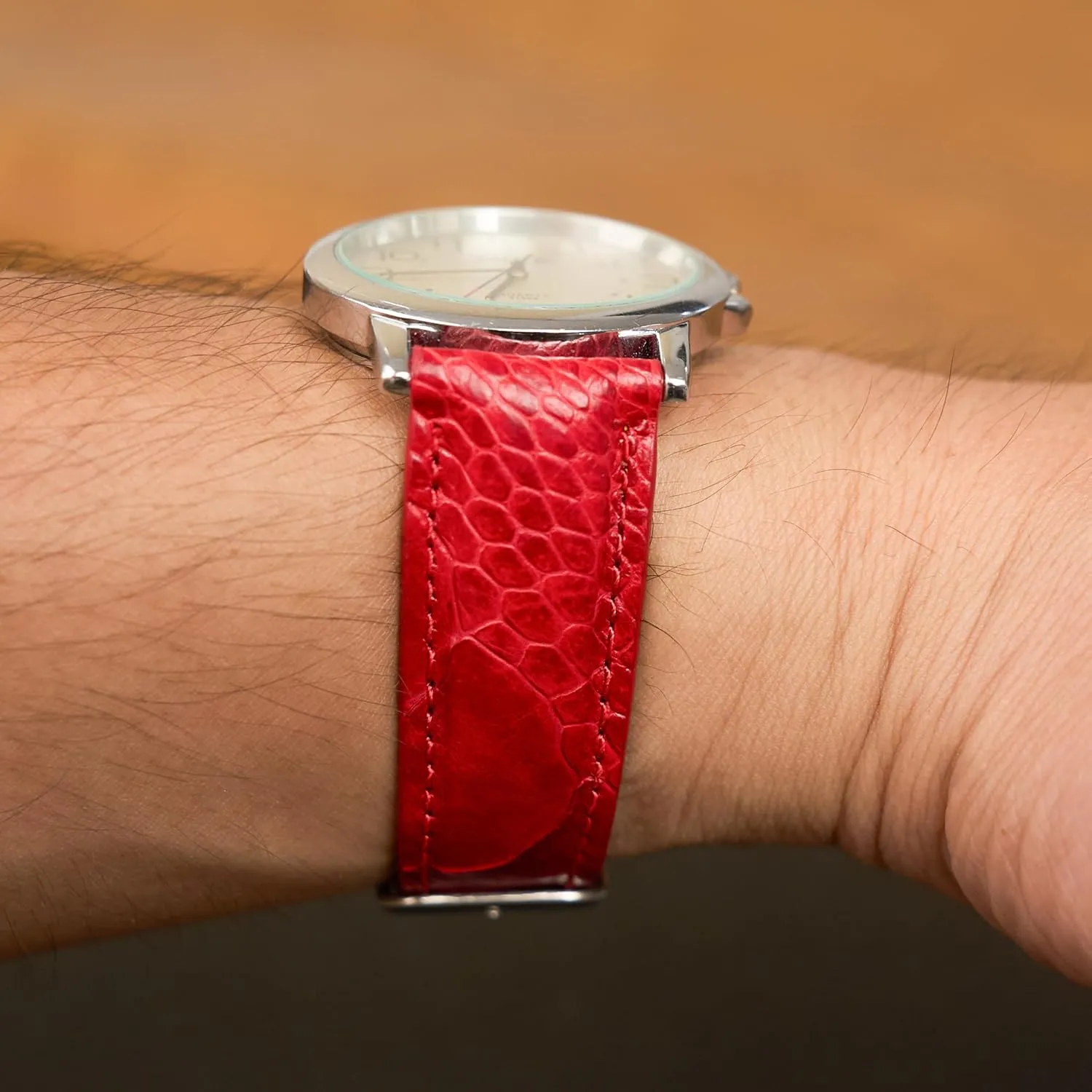 Quick Release Ostrich Leg Leather Watch Bands Men Handmade Replacement Wrist Watch Straps Vintage Extra Soft Exotic Leather Strap 18mm 19mm 20mm 21mm 22mm
