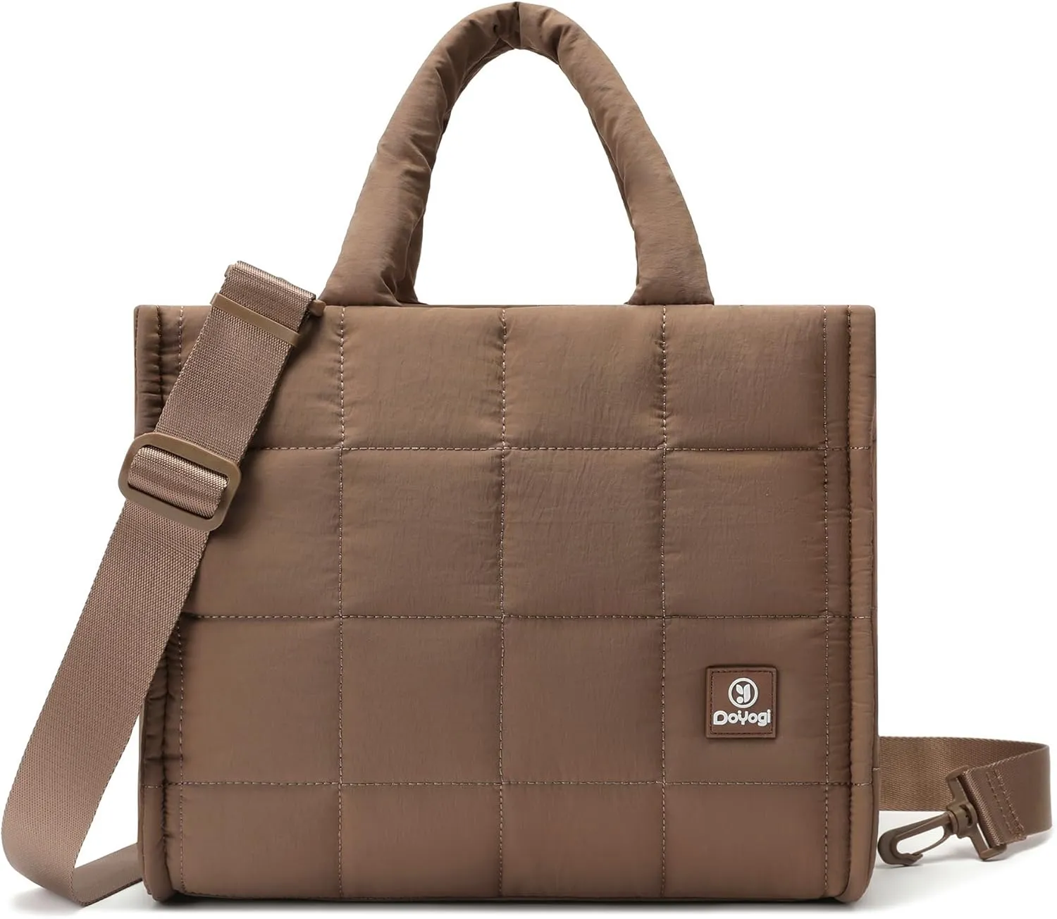 Quilted Crossbody Bags for Women - Small Tote Shoulder Puffer Weekender Overnight Handbag Organizer