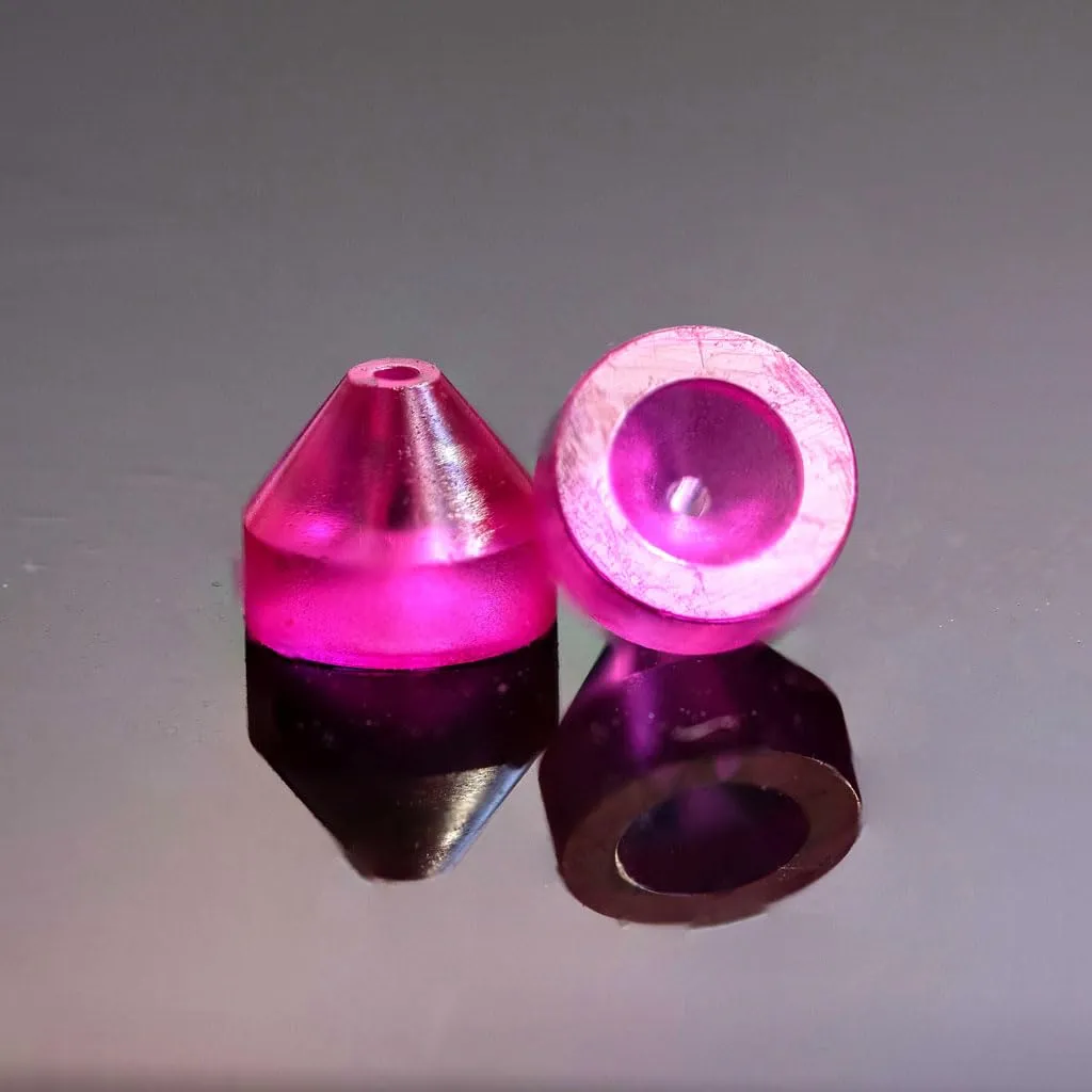 Rapid Change Ruby Nozzle 0.4mm for E3D Revo HotEnd, Hardened & Abrasion Resistant for Precision Additive Manufacturing