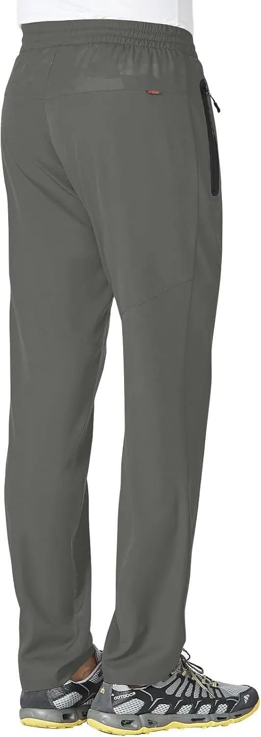 Rdruko Men's Casual Pants Lightweight Quick Dry Hiking Running Workout Outdoor Sports Sweat Pants