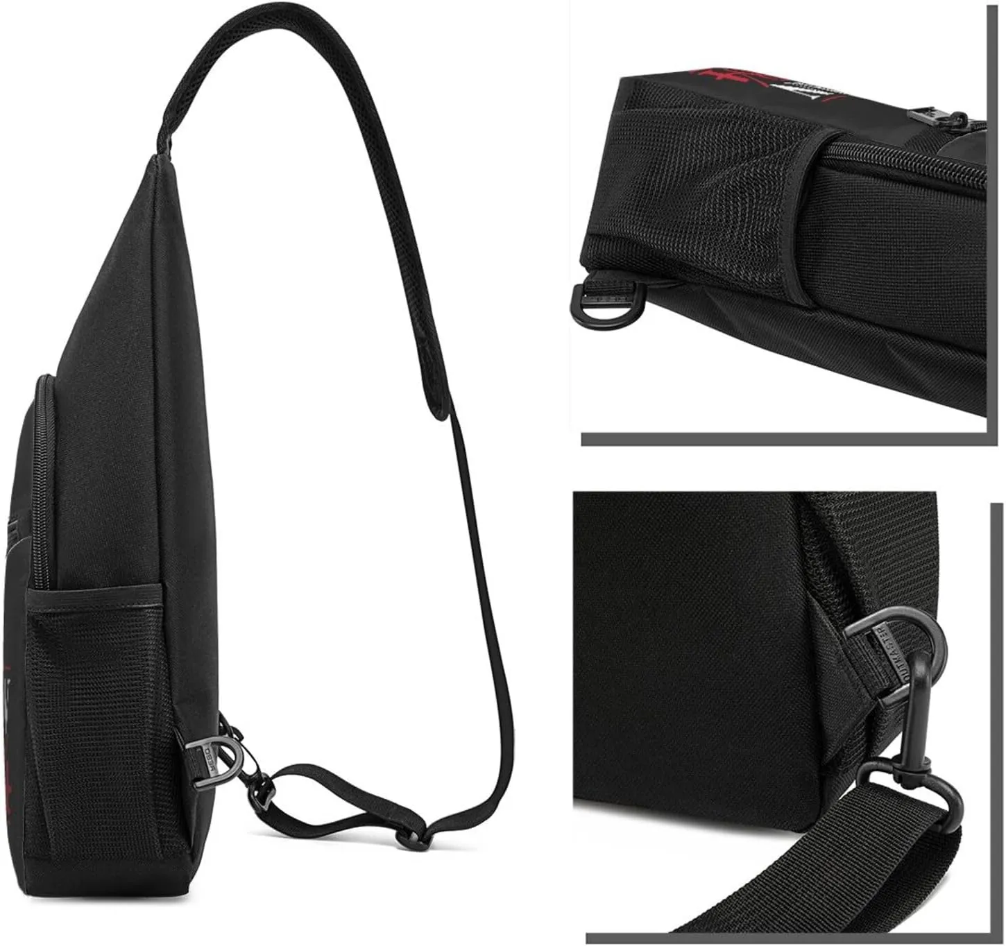 Reagan Bush 84 Sling Bag Crossbody Backpack Shoulder Casual Daypack Bags for Men Women