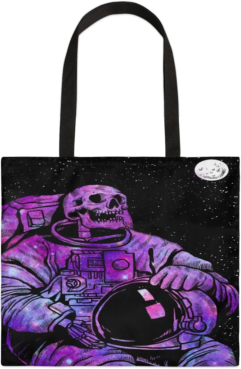 Red Background Rabbit Easter Egg Canvas Tote Bag for Women Men Stylish Tote Handbag Shoulder Bag Reusable Grocery Bag