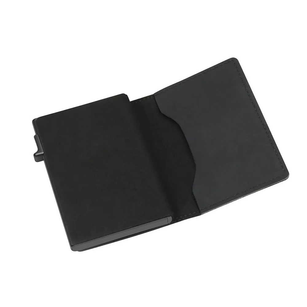 Rfid Card Holder Men Small Leather Slim  Wallets For Air Tag