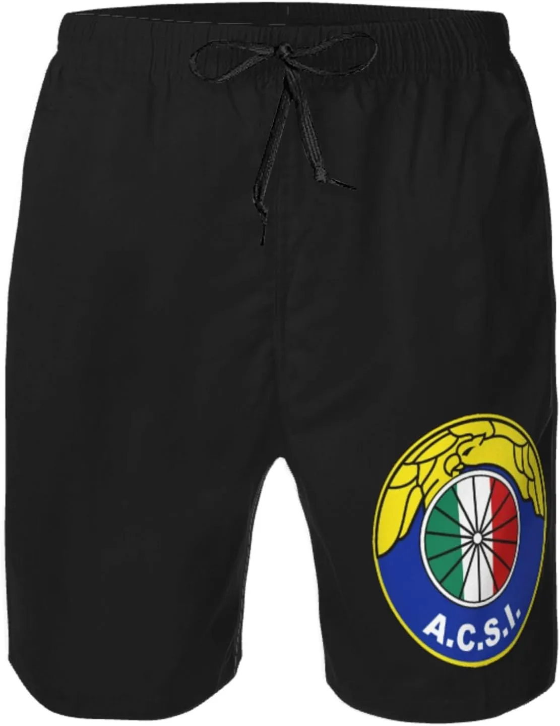 Rionegro Águilas Men's Beach Pants Board Shorts Quick Dry Swim Trunks with Pockets