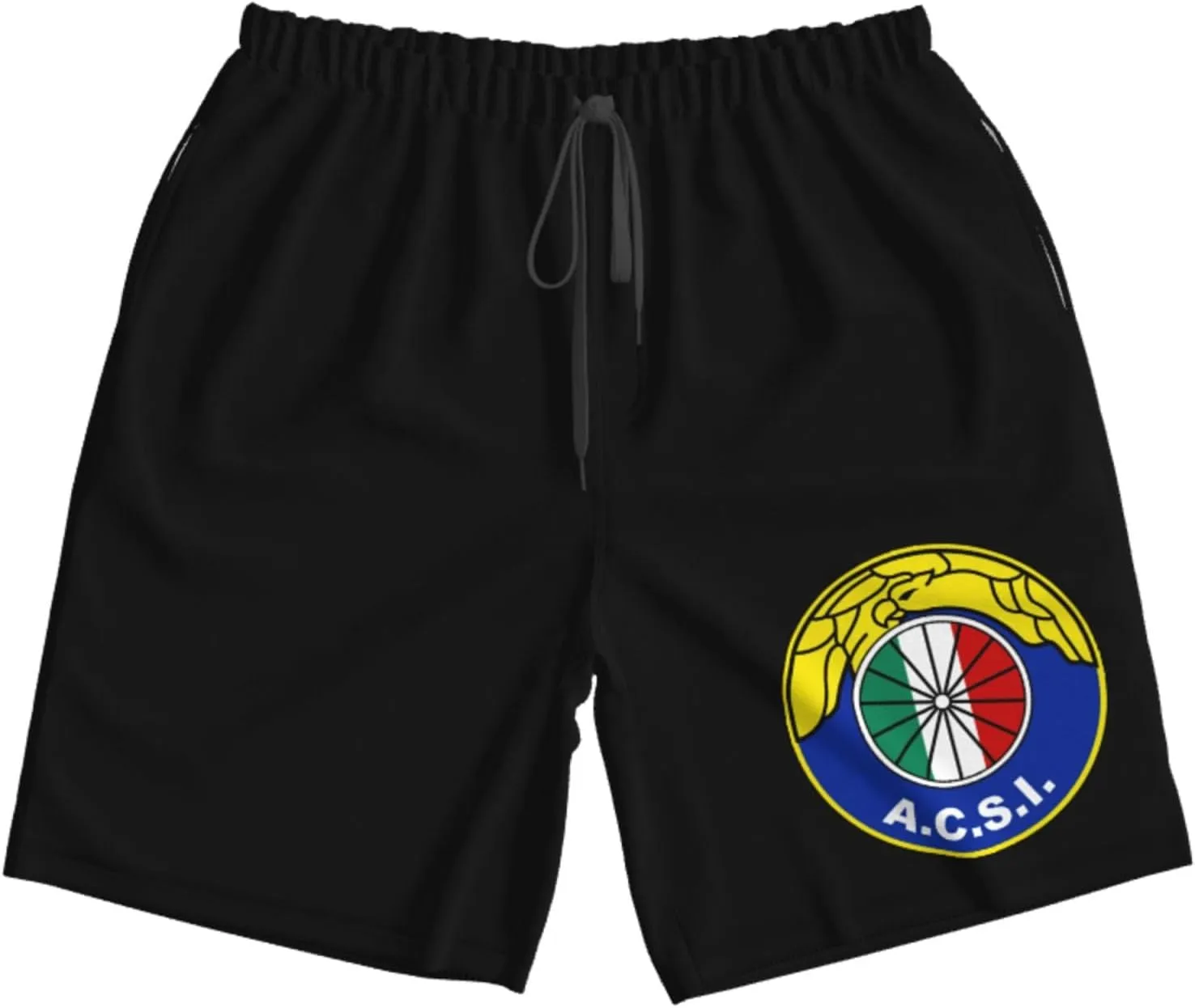 Rionegro Águilas Men's Beach Pants Board Shorts Quick Dry Swim Trunks with Pockets