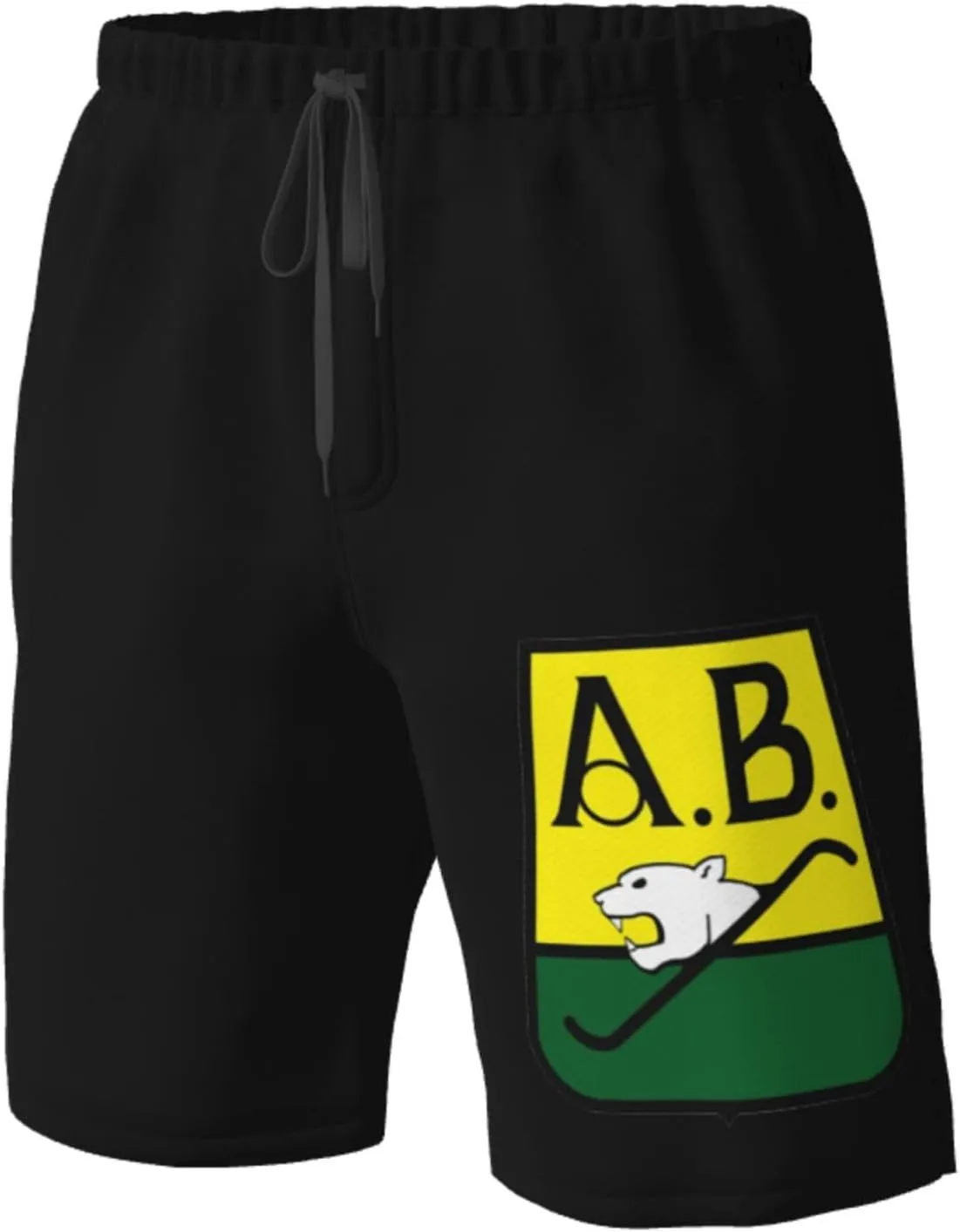 Rionegro Águilas Men's Beach Pants Board Shorts Quick Dry Swim Trunks with Pockets