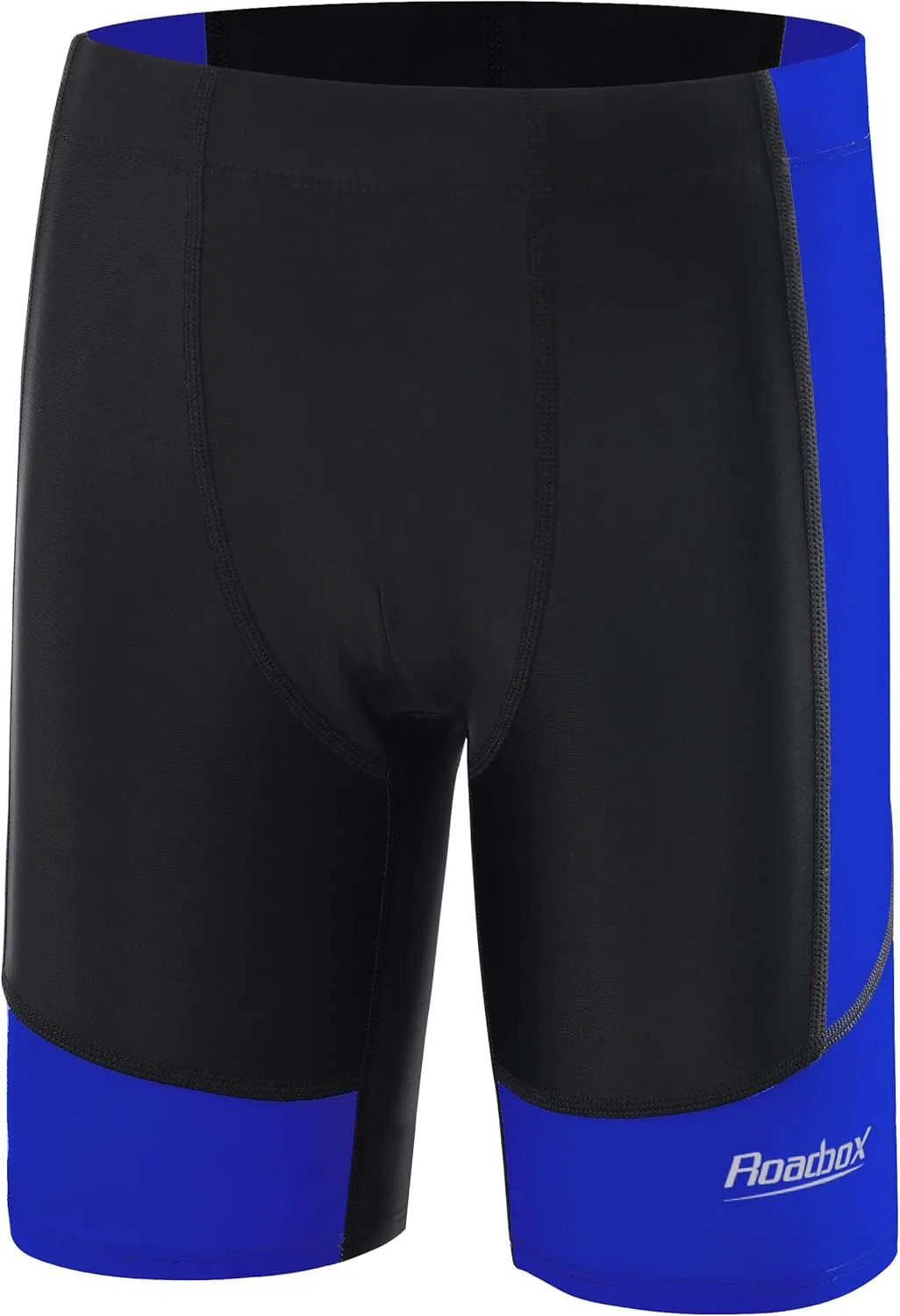 Roadbox Boys' Swim Jammers, Quick Dry Youth Competitive Swim Team Shorts, UPF 50  Bathing Athletic Compression Swim Trunks