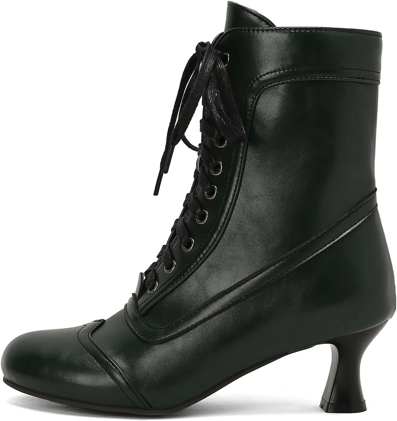 Roimaash Vintage Women's Ankle-High Booties Victorian Boots