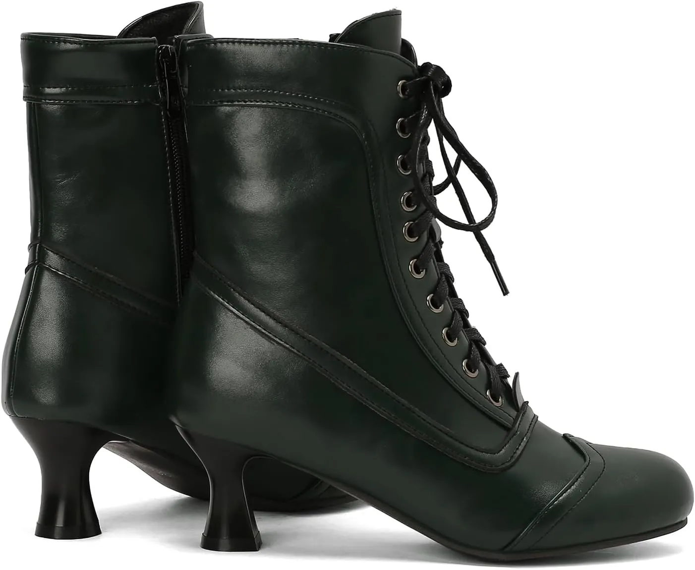 Roimaash Vintage Women's Ankle-High Booties Victorian Boots