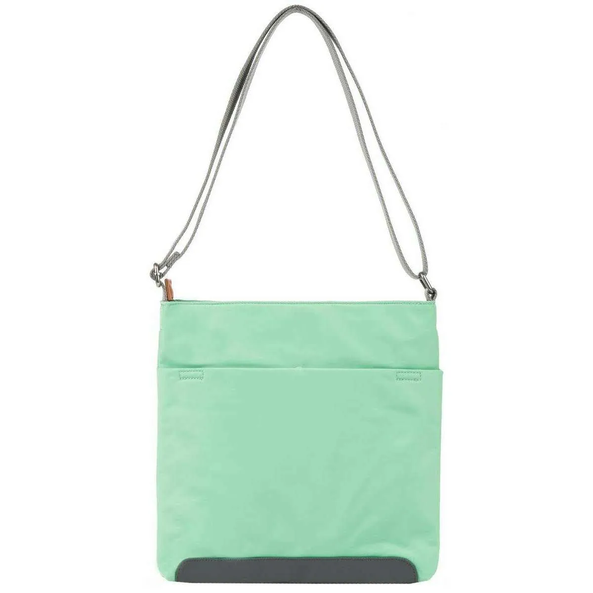 Roka Kennington B Medium Recycled Nylon Crossbody Bag - Matcha Green