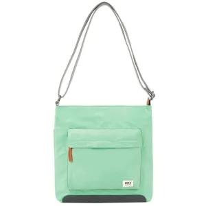 Roka Kennington B Medium Recycled Nylon Crossbody Bag - Matcha Green