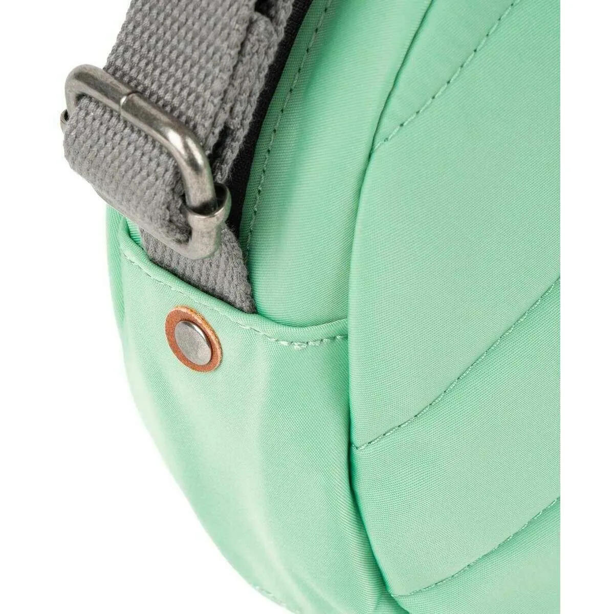 Roka Paddington B Small Recycled Nylon Crossbody Bag - Matcha Green