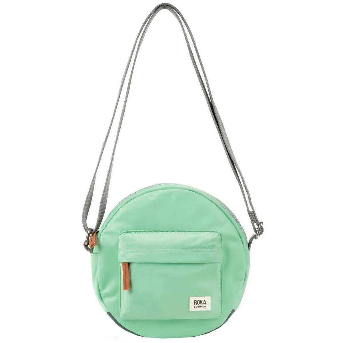 Roka Paddington B Small Recycled Nylon Crossbody Bag - Matcha Green