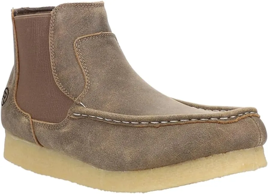 ROPER Mens Gumsticker Romeo Round Toe Chukka Casual Boots Ankle - Brown