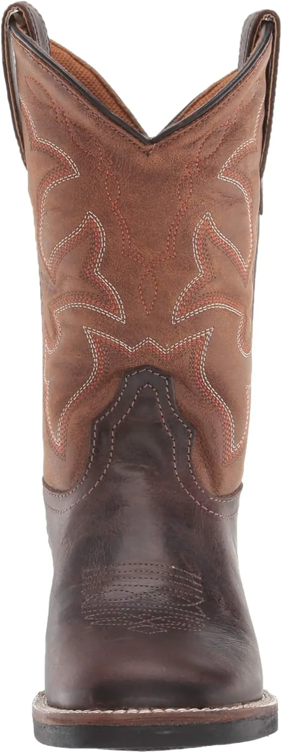 ROPER Unisex-Child Monterey Square Toe Cowboy Boots (Little Kid) Western