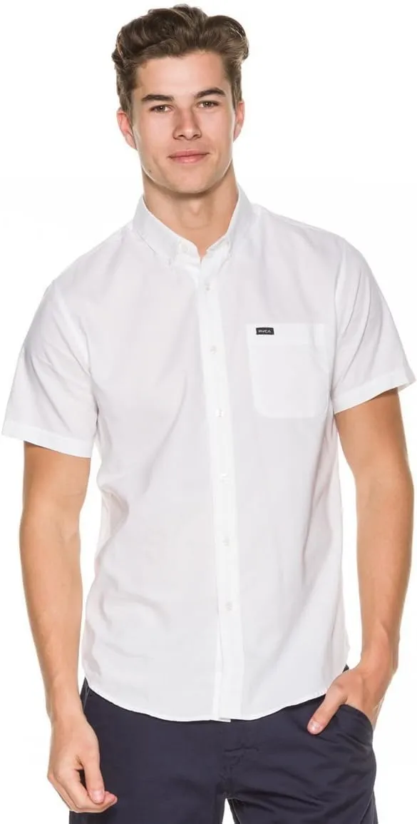 RVCA Men's That'll Do Oxford Shirt
