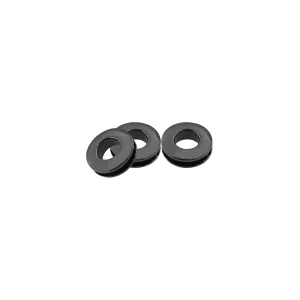 Screw Together Grommets,TTZEZE Zinc Alloy Eyelets Grommets,Metal Screw Together Eyelets,Snap Together Grommet,Round Flat Surface Snap Rings for DIY Handbag Clothes 16PCS, ID:10.6mm/0.41'' Gunmetal