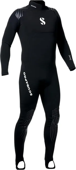 Scubapro 1mm Men's Definition Steamer Full Suit - Lightweight X-Foam Neoprene, Abrasion-Resistant, Enhanced Comfort for Pool Training & Warm-Water Diving