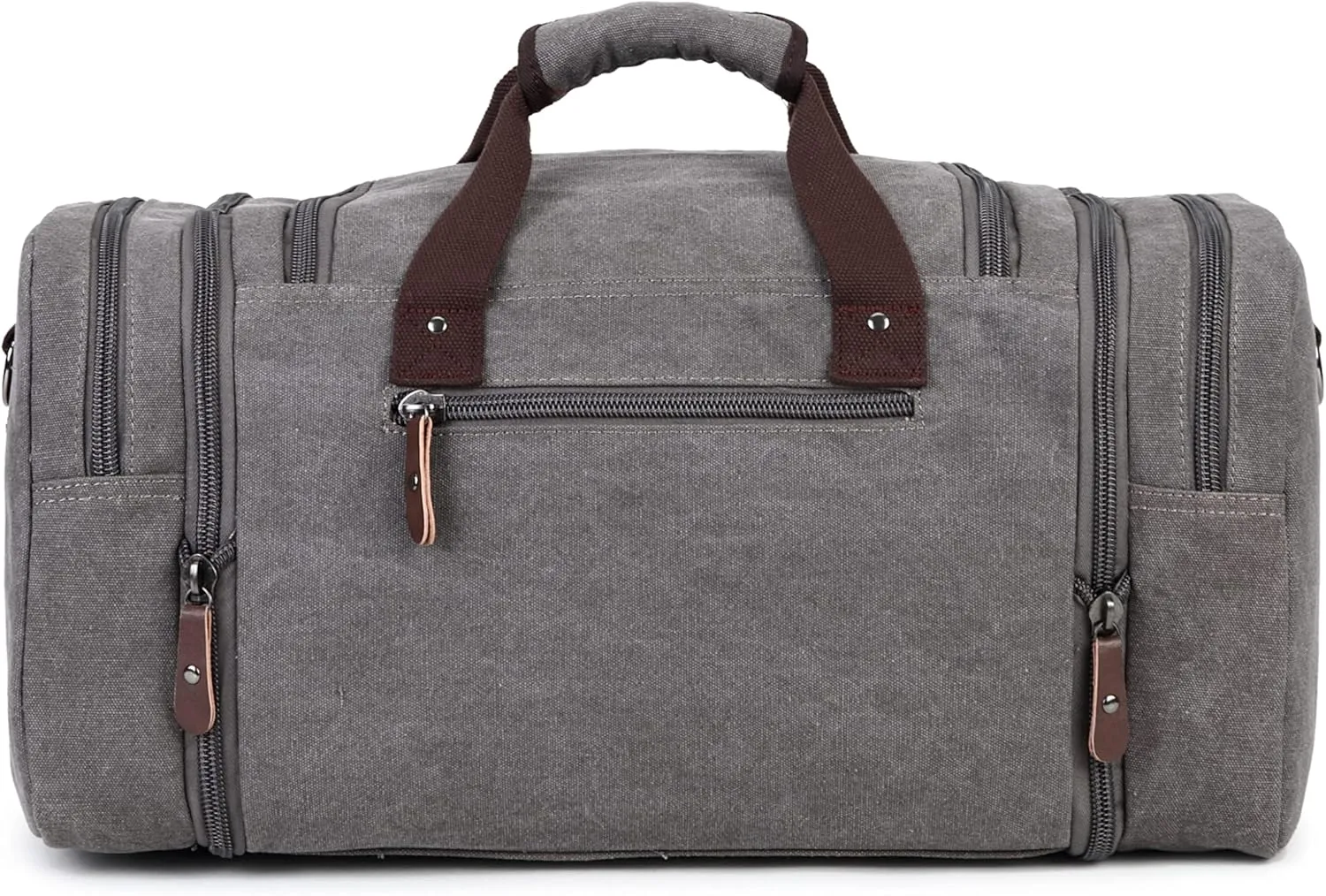 Sechunk Duffle Bag Canvas Large Outdoor Shoulder Bag Overnight Handbag Travel Tote Luggage Weekender Bag