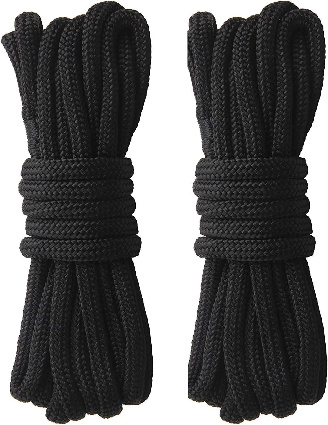 Shaddock Fishing Docking Lines Double-Braided Nylon Anchor Rope 1/2 Inch- Boat Mooring Rope with 12 Inch Eyelet for Boats 25 FT,50 FT