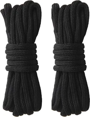 Shaddock Fishing Docking Lines Double-Braided Nylon Anchor Rope 1/2 Inch- Boat Mooring Rope with 12 Inch Eyelet for Boats 25 FT,50 FT