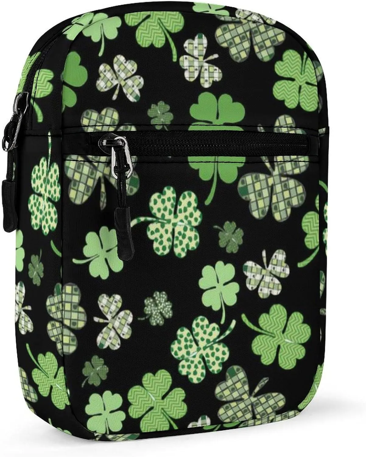 Shamrock Clover Green St. Crossbody Bag Small Shoulder Bag Waterproof, Lightweight And Convenient