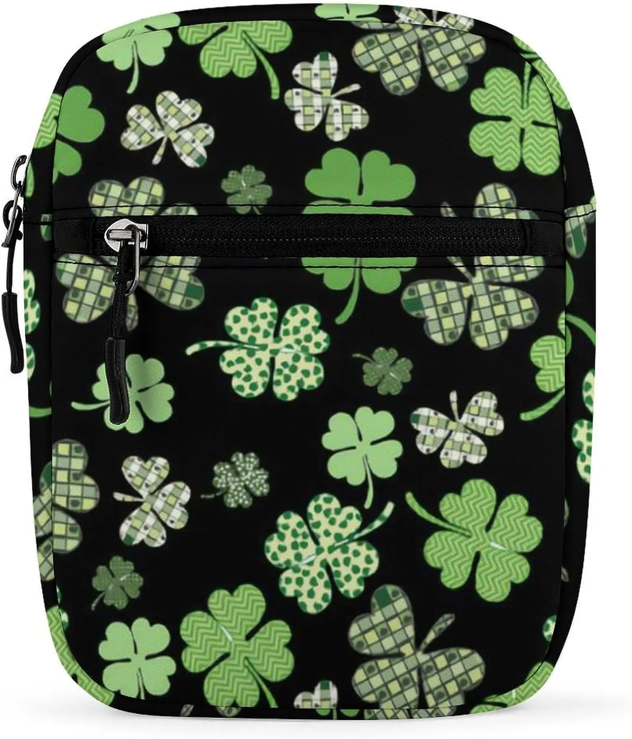Shamrock Clover Green St. Crossbody Bag Small Shoulder Bag Waterproof, Lightweight And Convenient