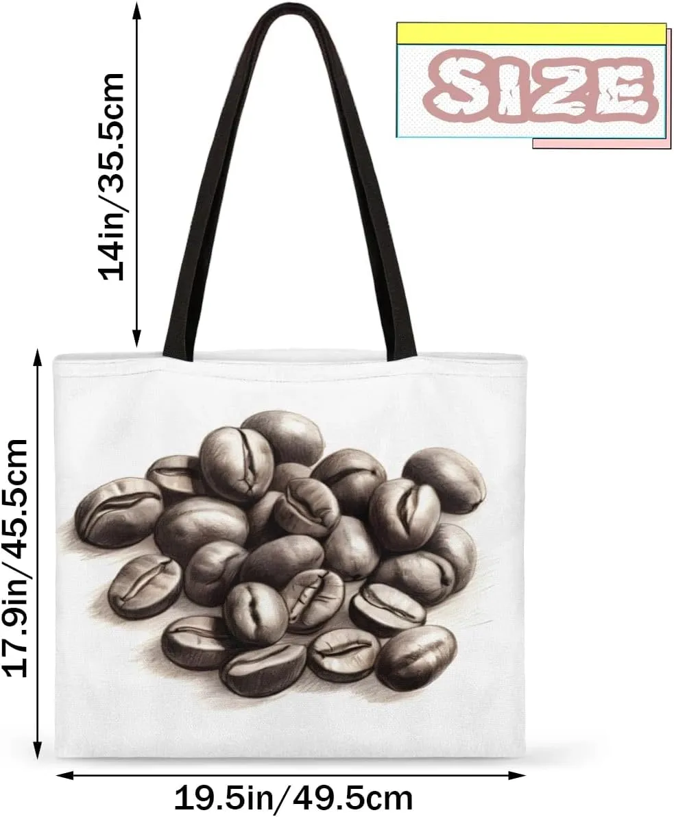 Shooting Stars At Night Canvas Tote Bag for Women Men Stylish Tote Handbag Shoulder Bag Reusable Grocery Bag