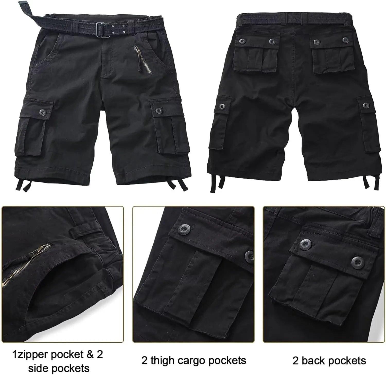 Shorts for Women Hiking Shorts Bermuda Cargo Shorts 7" Y2K Summer Camo Shorts with Pockets