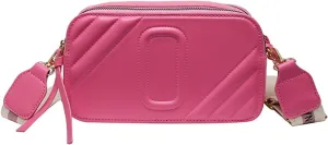 Shoulder Bag Vintage Women Crossbody Bag - Soft PU Leather Handbags for Women - Designer Small Messenger Shoulder Bag(Pink)