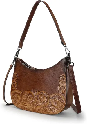 Shoulder Bag Women Crossbody Bag Genuine Leather Satchel Handbags Top Handle Purse