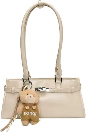 Shoulder Bags for Women Patent PU Leather Handbags Trendy Purse Vintage Y2k Small Satchel Tote