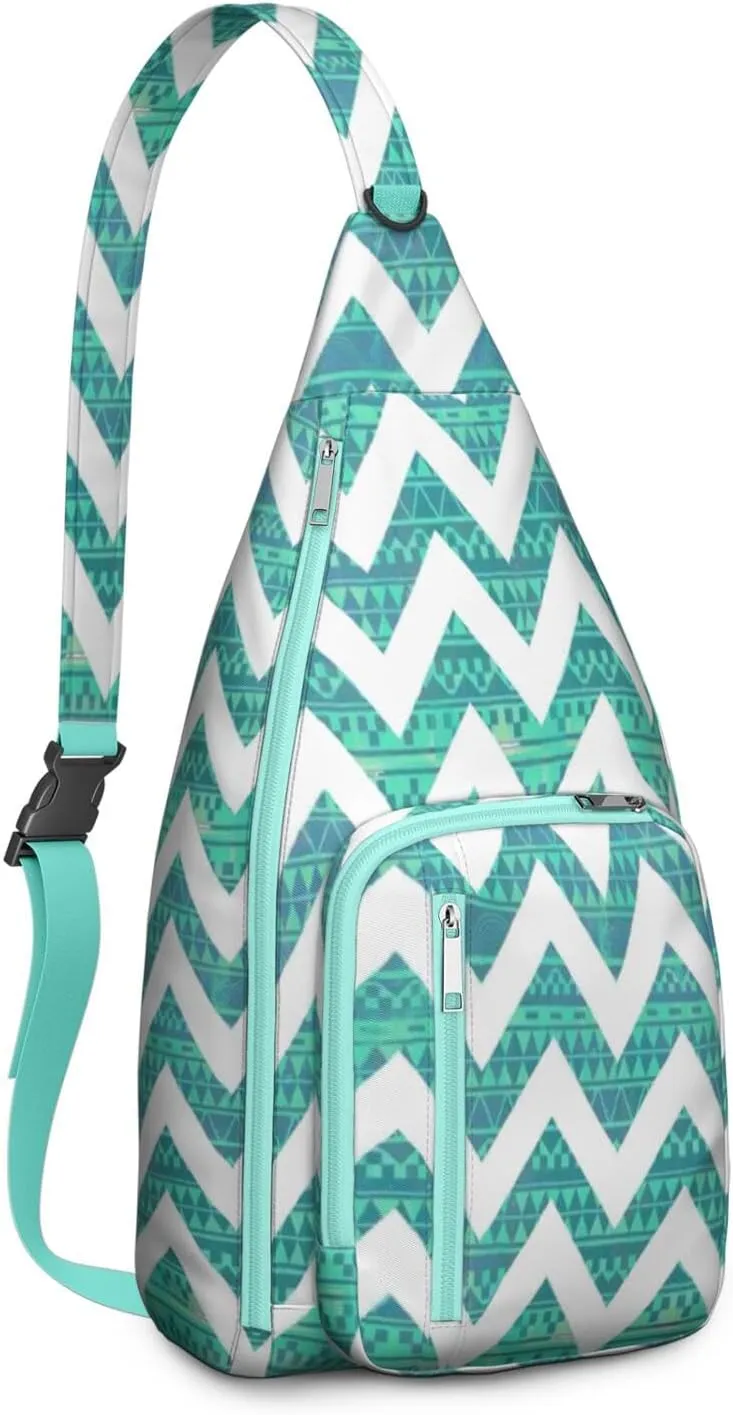 Shoulder Sling Crossbody Casual Chest Bag For Travel Sports Running,Backpack for Men & Women Lightweight Sports BagCrossbody Concealed Carry,Abstract Shoulder Bag Waterproof Chest Bag