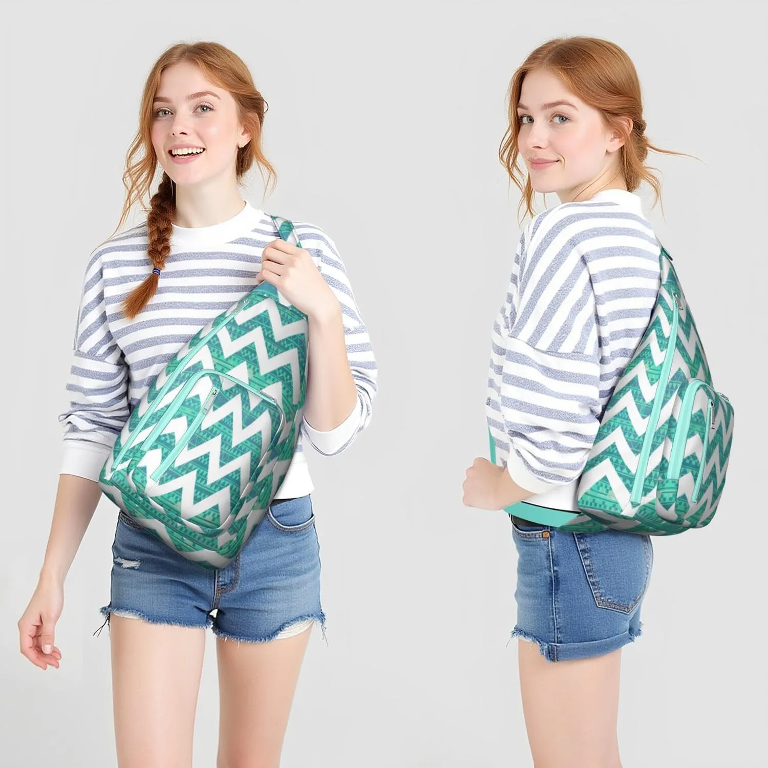 Shoulder Sling Crossbody Casual Chest Bag For Travel Sports Running,Backpack for Men & Women Lightweight Sports BagCrossbody Concealed Carry,Abstract Shoulder Bag Waterproof Chest Bag