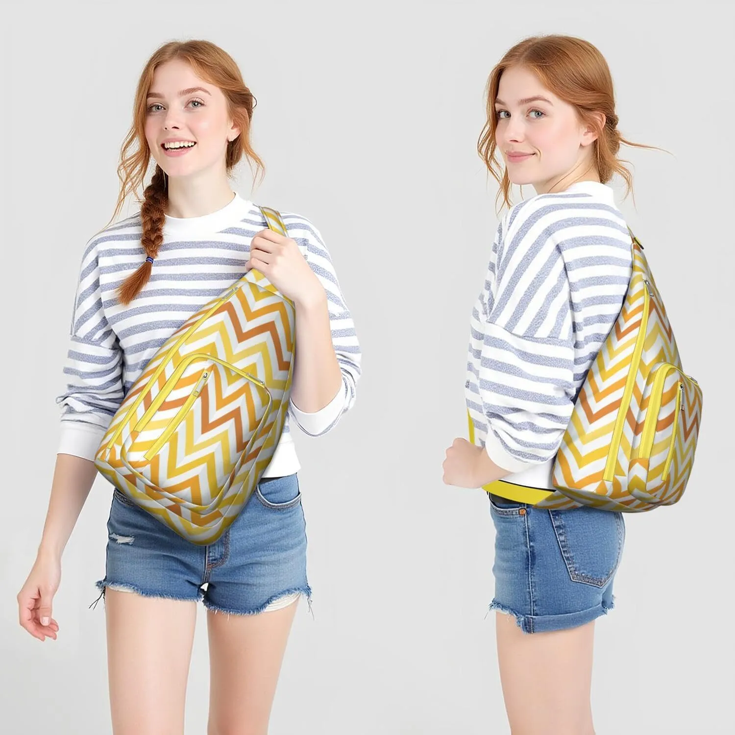 Shoulder Sling Crossbody Casual Chest Bag For Travel Sports Running,Backpack for Men & Women Lightweight Sports BagCrossbody Concealed Carry,Fashion Shoulder Bag Waterproof Chest Bag