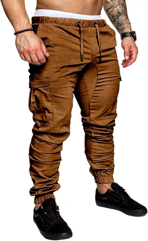 SIR7 Mens Fashion Joggers Sports Pants Athletic Workout Trousers Casual Cargo Pants