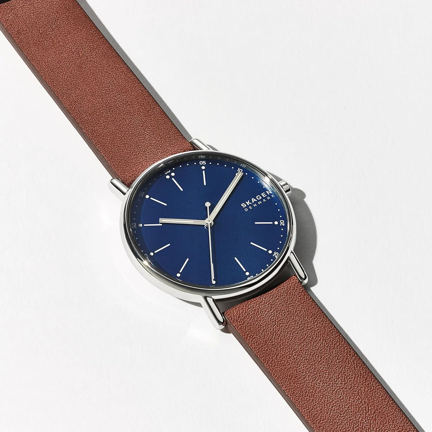 Skagen Signatur Minimalist Men's Watch with Stainless Steel Bracelet, Mesh or Leather Band