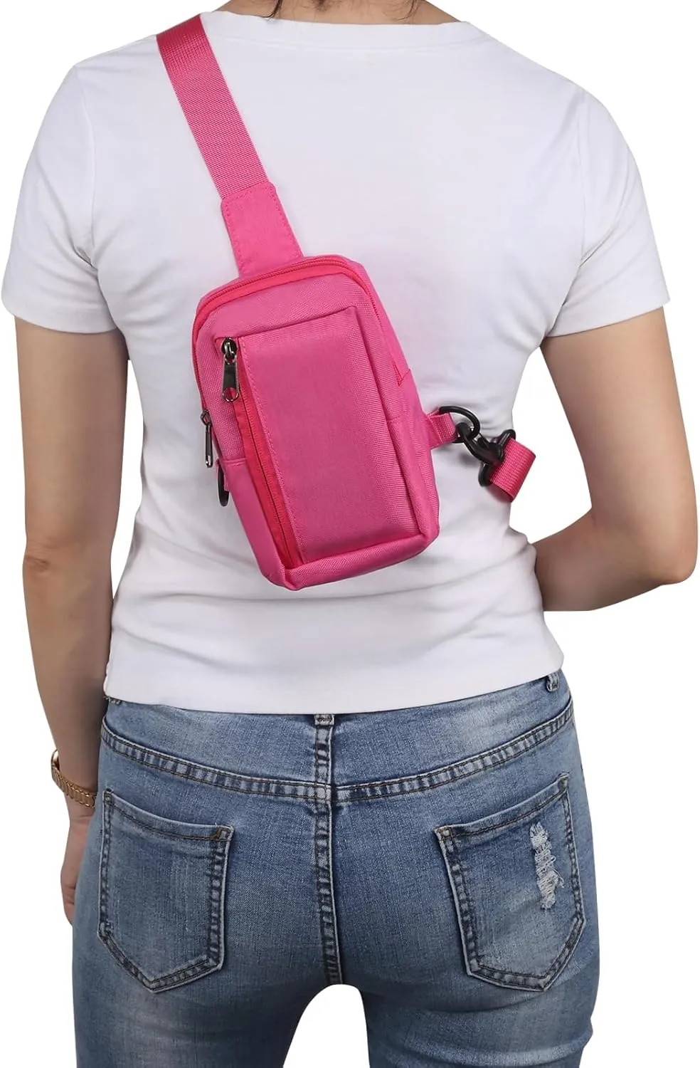 Sling Bag Crossbody, Waterproof Chest Bag for Men and Women, Crossbody Wallet Shoulder Bag for Outdoor