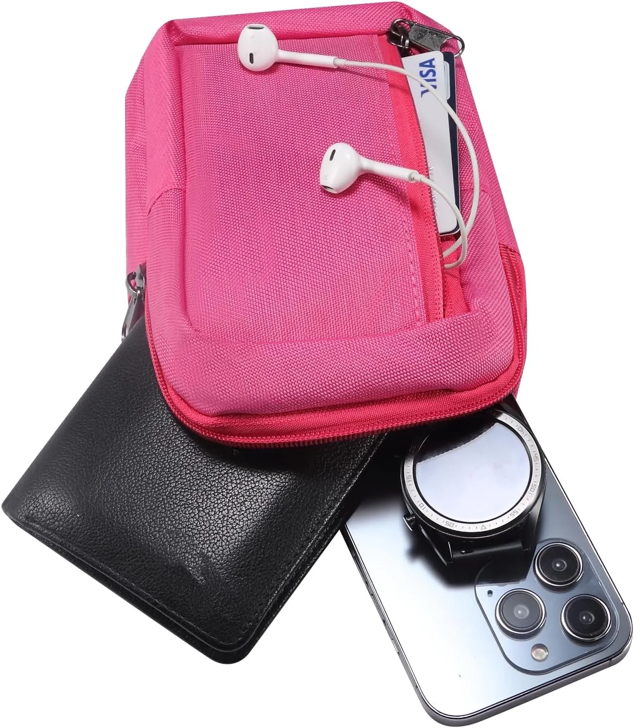 Sling Bag Crossbody, Waterproof Chest Bag for Men and Women, Crossbody Wallet Shoulder Bag for Outdoor