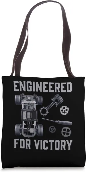 Slot Car Engineered Remote Controlled Car Controller Tote Bag