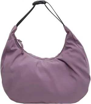 Small Crescent Handbag for Women Cute Nylon Crossbody Bag Half Moon Y2K Underarm Shoulder Bag with Adjustable Strap