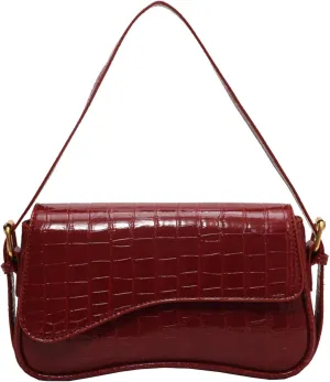 Small Shoulder Bag for women,Crossbody Purses,Leather Tote Handbag Clutch Hobo Purse,with Zipper Closure for Women