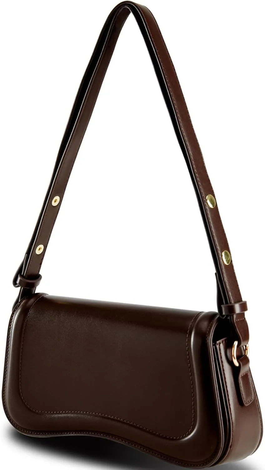 Small Shoulder Bag for women,Crossbody Purses,Leather Tote Handbag Clutch Hobo Purse,with Zipper Closure for Women