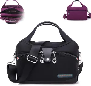 Soft Side Lightweight Underseat Tote Bag(Multi-pocket & waterproof), On Travel Tote, Overnight Weekender Bag