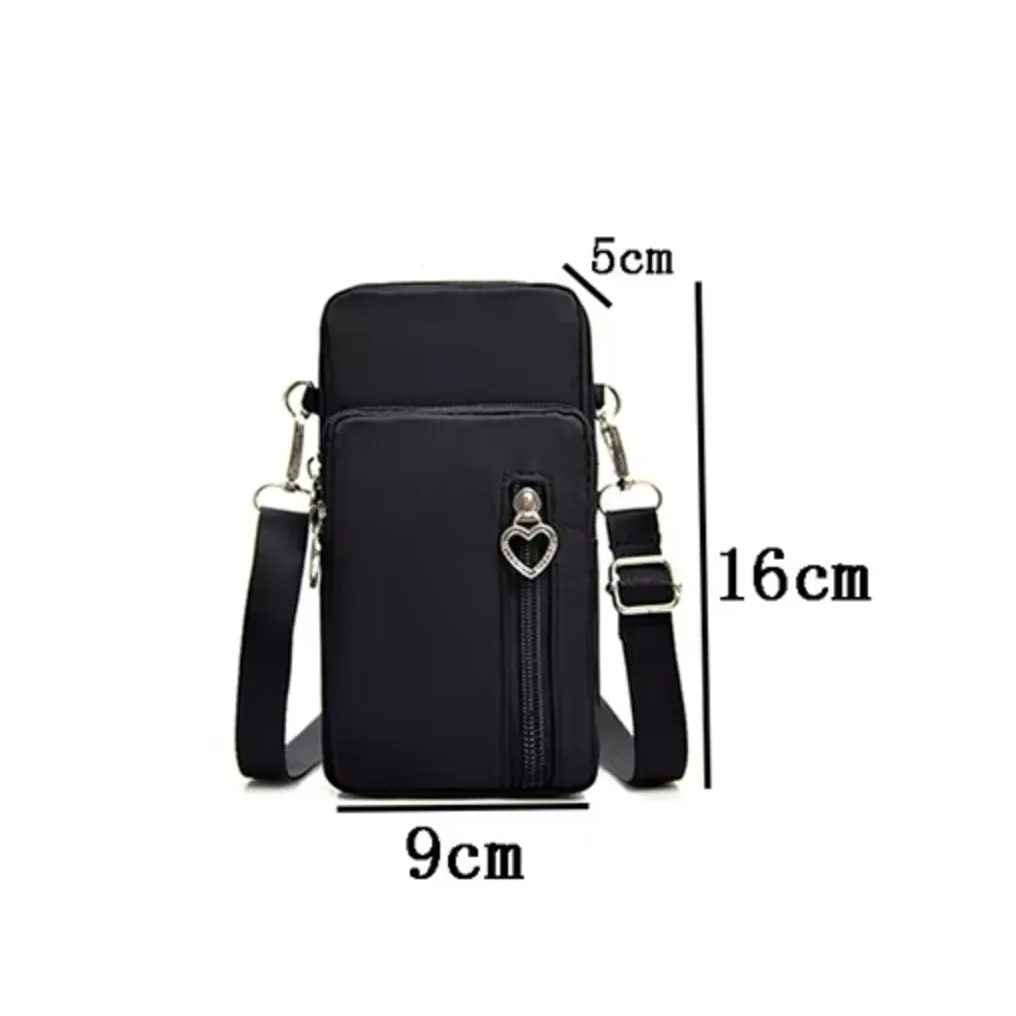 Solenn | Compact Crossbody Bag with Modern Charm