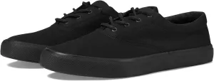 Sperry Mens Shoes Men's Striper II CVO SeaCycled Sneaker, Blackout, 9.5