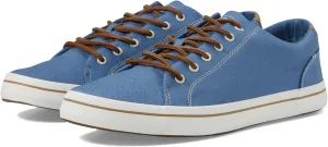 Sperry Mens Shoes Men's Striper II Lace to Toe Seasonal Sneaker, Blue Linen, 11 Wide