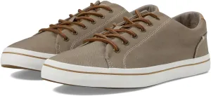 Sperry Mens Shoes Men's Striper II Lace to Toe Seasonal Sneaker, Taupe Linen, 7.5