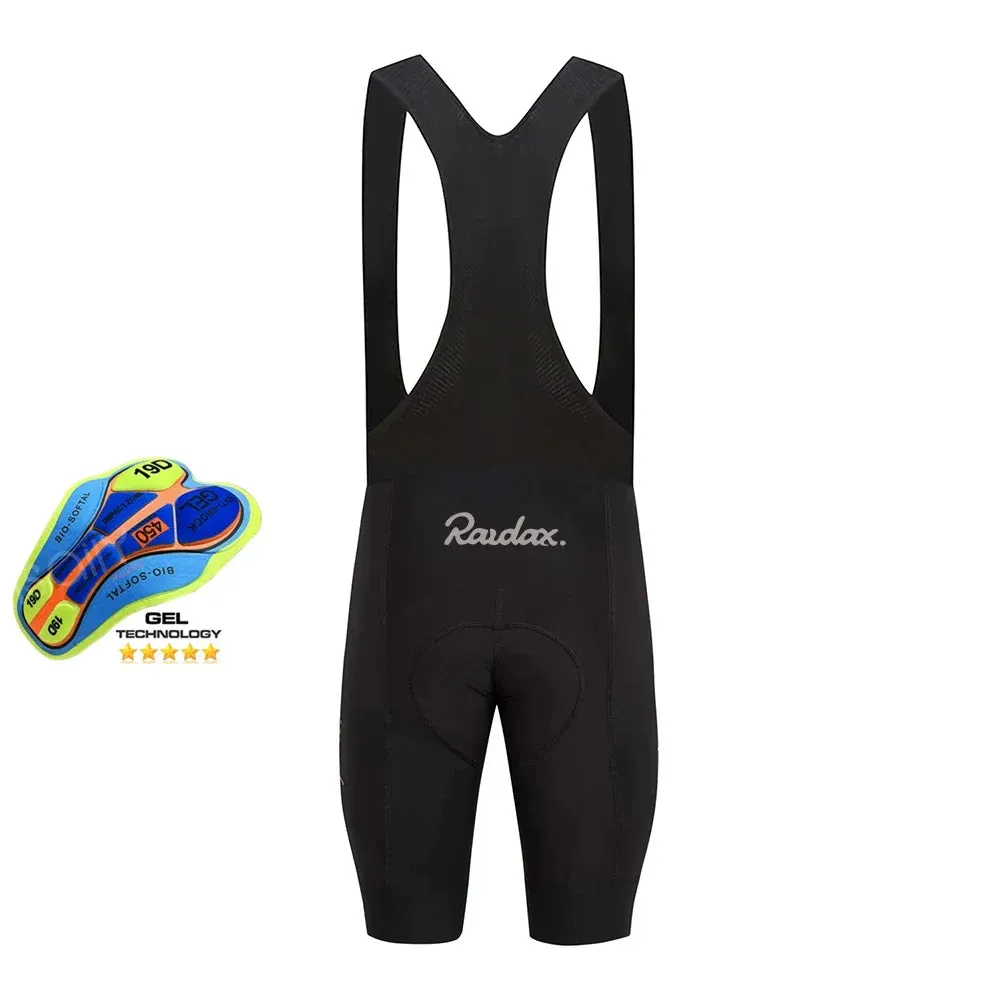 Spring Thin 2022 Men's Team Mtb Cycling Black Bib Pants - Sports Running Long Pants