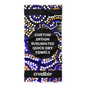Sublimated quick dry towel